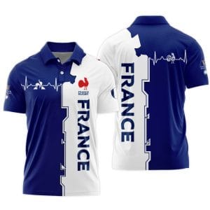 Équipe de France de Rugby à XV - Tournoi des Six Nations 2025 - Vêtements de Luxe MFR16