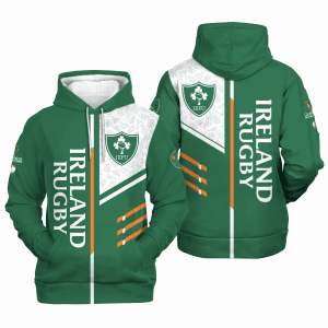 Ireland Rugby Team – Six Nations Championship 2025 MIE1 Luxury Hoodie
