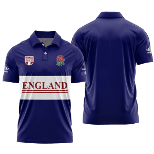 England Rugby Team – Six Nations Championship 2025 MUK3 Luxury Polo