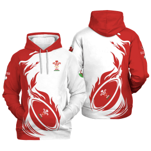 Wales Rugby Team – Six Nations Championship 2025 MWL1 Luxury Hoodie