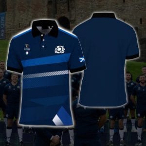 Scotland Rugby Team – Six Nations Championship 2025 PLSC5 Luxury Polo