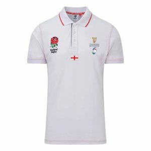 England Rugby Team – Six Nations Championship 2025 PLUK2 Luxury Polo