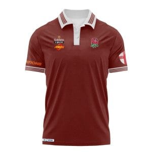 England Rugby Team – Six Nations Championship 2025 MUK35 Luxury Polo