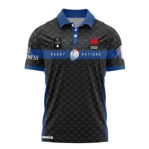 Équipe de France de Rugby à XV - Tournoi des Six Nations 2025 - Vêtements de Luxe MFR36 Polo