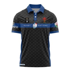 Wales Rugby Team – Six Nations Championship 2025 MWL36 Luxury POLO