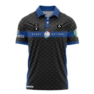 Ireland Rugby Team – Six Nations Championship 2025 MIE37 Luxury Polo