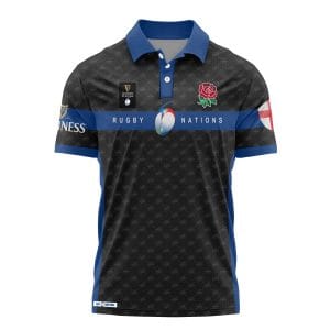 England Rugby Team – Six Nations Championship 2025 MUK37 Luxury Polo