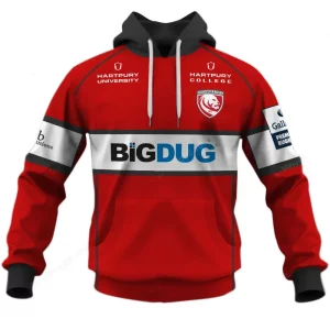 Gloucester Rugby Gallagher Premiership Home Jersey Style Shirts GLOU556