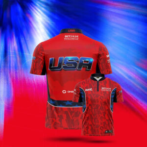 Mosconi Cup 2025 USA Team Polo – US112 Luxury Edition